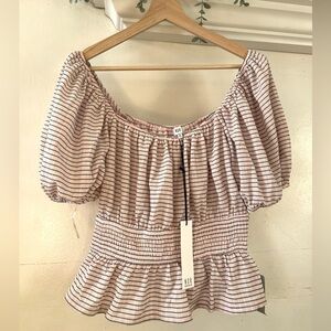NWT NSR / NAPEAN SEA RD TOP / PINK / SIZE: Medium